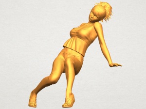 naked girl g06 3D Baskı Modeli