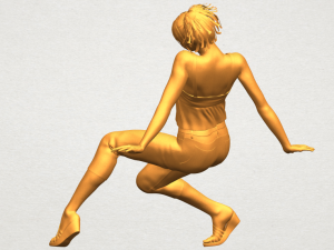 naked girl g06 3D Baskı Modeli