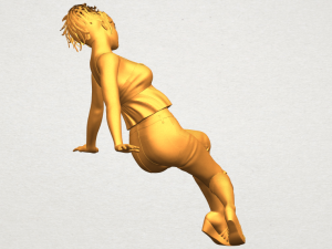 naked girl g06 3D Baskı Modeli