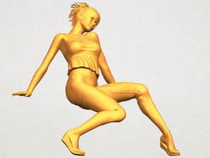 naked girl g06 3D Baskı Modeli