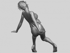 naked girl g06 3D Baskı Modeli