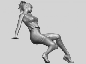 naked girl g06 3D Print Model