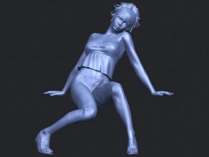 naked girl g06 3D Print Model