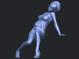 naked girl g06 3D Baskı Modeli