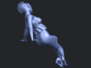 naked girl g06 3D Baskı Modeli