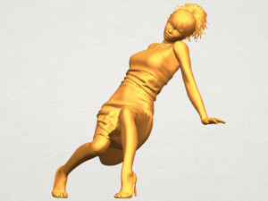 naked girl g07 Modèles 3D en vedette