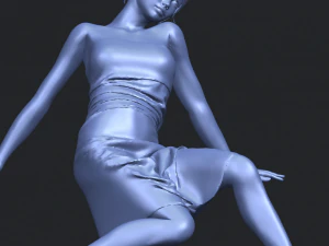 naked girl g07 3D Print Model