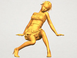 gadis telanjang g08 Model Cetak 3D