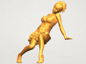 naked girl g08 Model Cetak 3D