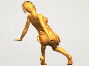 naked girl g08 Model Cetak 3D