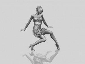 naked girl g08 Model Cetak 3D