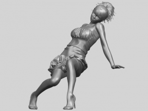 naked girl g08 Model Cetak 3D