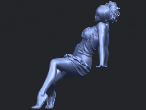 naked girl g08 Model Cetak 3D