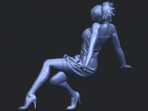 naked girl g08 Model Cetak 3D