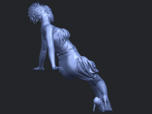 naked girl g08 Model Cetak 3D