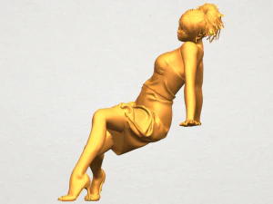 naked girl g09 3D Print Model
