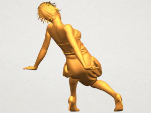 naked girl g09 3D Print Model