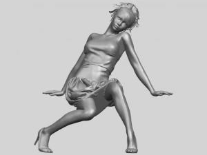 naked girl g09 3D Print Model