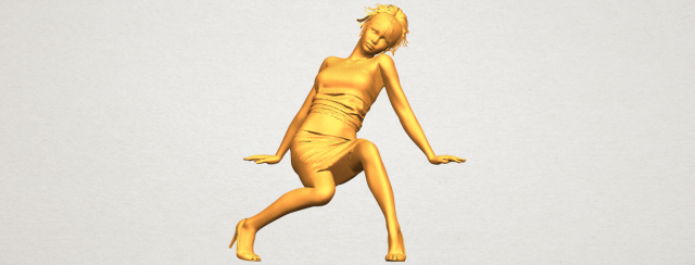naked girl g10 Modello di stampa 3D .c4d .max .obj .3ds .fbx .stl .blend 