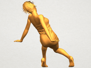 naked girl g10 Modello di stampa 3D