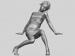 naked girl g10 Modello di stampa 3D