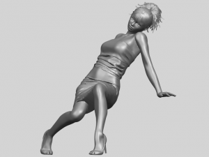 naked girl g10 Modello di stampa 3D