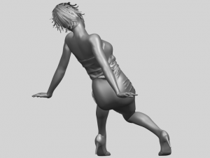 naked girl g10 Modello di stampa 3D