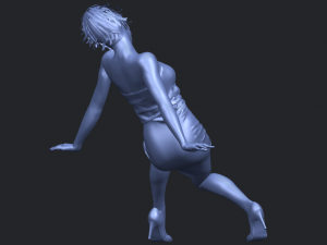 naked girl g10 Modello di stampa 3D
