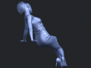 naked girl g10 Modello di stampa 3D