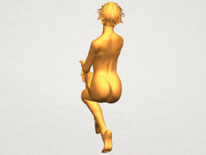naked girl h01 3D Принт Модель