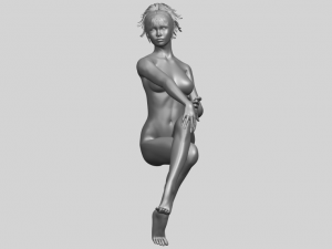 naked girl h01 3D Принт Модель