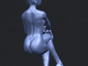 naked girl h01 3D Print Model