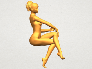 naked girl h02 Modelo de impresión 3D