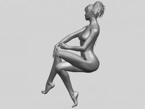 naked girl h02 Modelo de impresión 3D