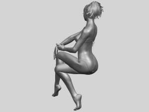 naked girl h02 Modelo de impresión 3D