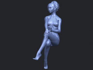 naked girl h02 Modelo de impresión 3D