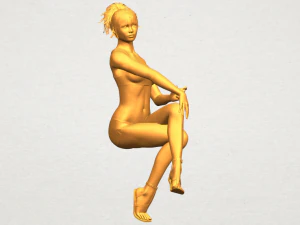 naked girl h03 3D Print Model