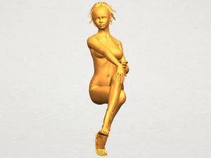 naked girl h03 3D Print Model