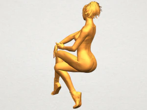 naked girl h03 3D Print Model