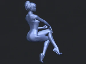 naked girl h03 3D Print Model
