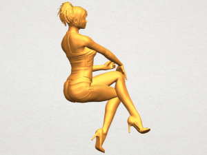 naked girl h05 3D Print Model