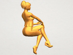벌거벗은 소녀 h06 3D 프린트 모델