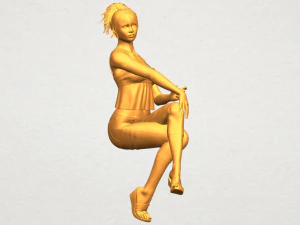 naked girl h06 3D Print Model