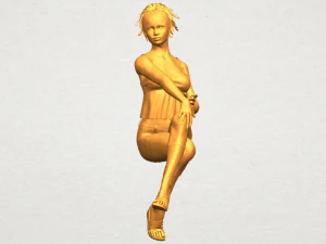 naked girl h06 3D Print Model