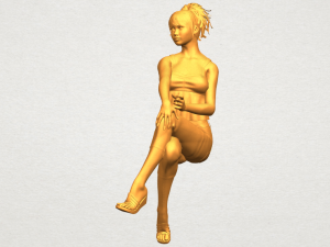 naked girl h06 3D Принт Модель