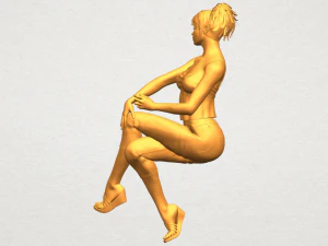 naked girl h06 3D Print Model