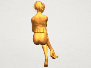 naked girl h06 3D Print Model