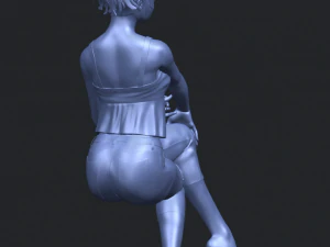 naked girl h06 3D Print Model