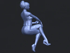 naked girl h06 3D Print Model