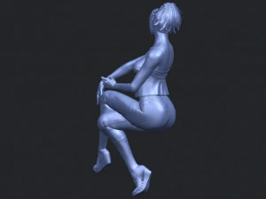 naked girl h06 3D Print Model